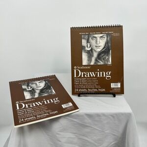 Strathmore 400 Series Sketchbook (2) 24 Sheets 8x10" Medium Surface Spiral Bound